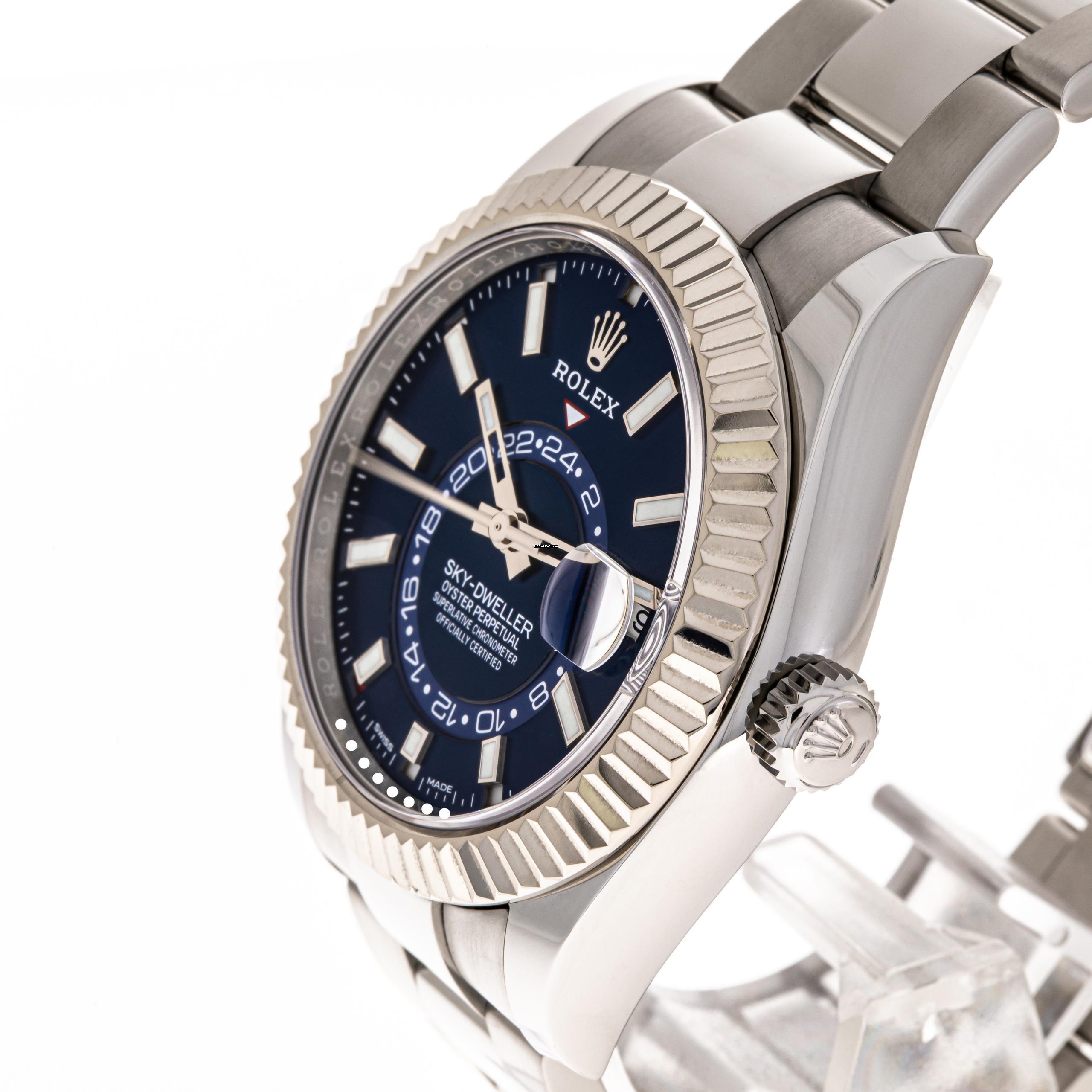 Thumbnail von Rolex Sky-Dweller Blue 42 Oyster – 326934 – like NEW – 2022 Full Set