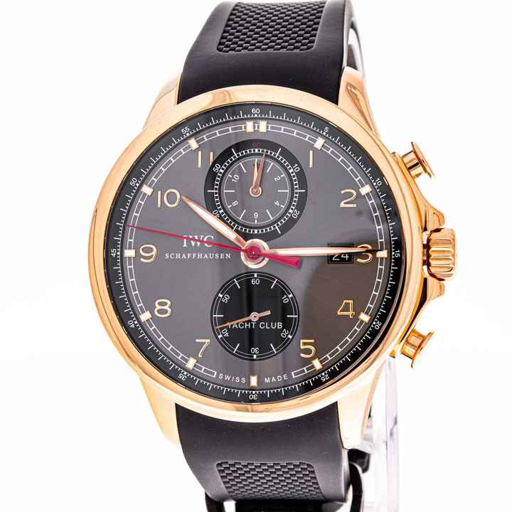  IWC Portugieser Yacht Club Chronograph Chrono Portuguese 44 – IW390202 – like NEW – 2014 Full Set 