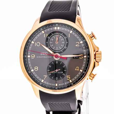  IWC Portugieser Yacht Club Chronograph Chrono Portuguese 44 – IW390202 – like NEW – 2014 Full Set 