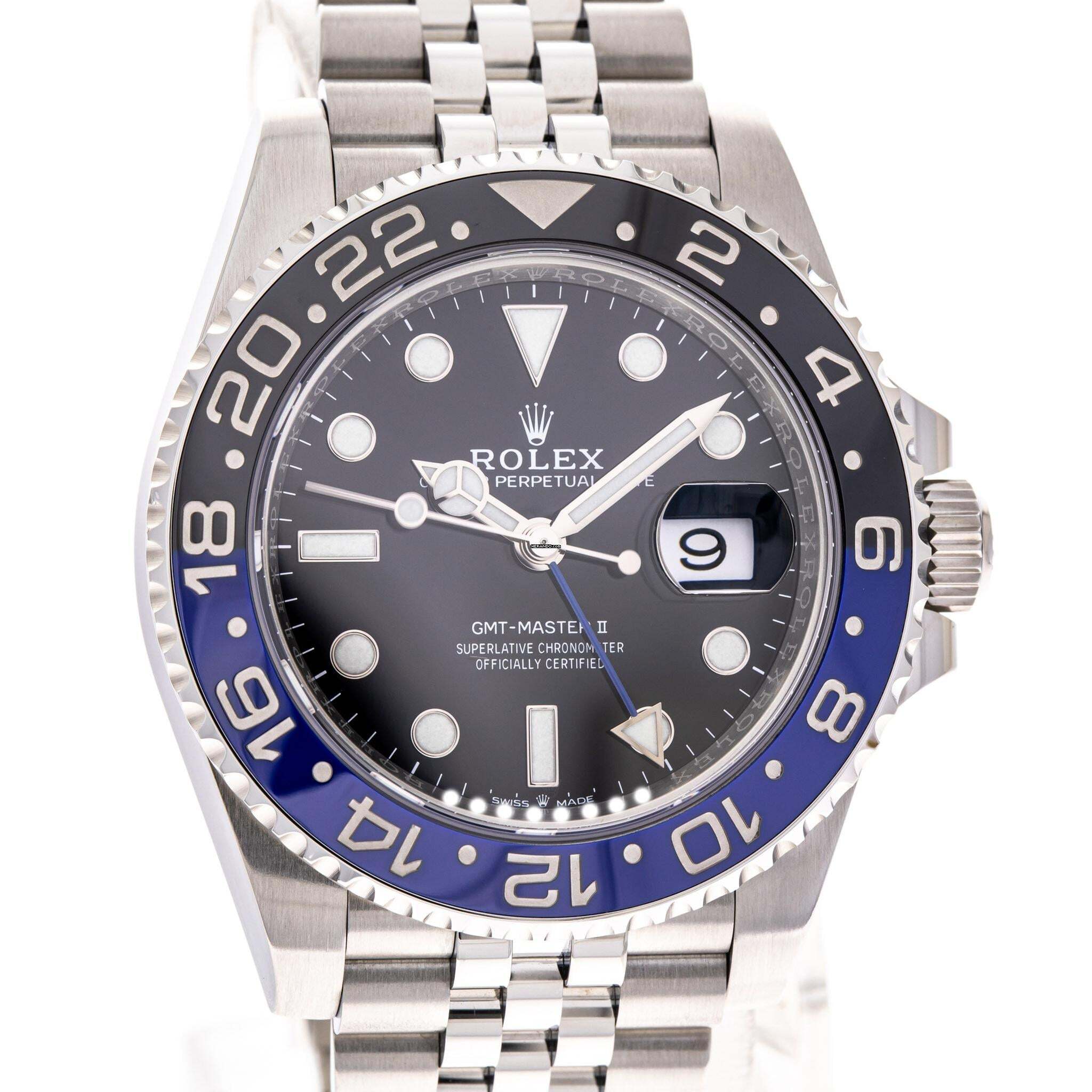 Thumbnail von Rolex GMT-Master II Batgirl – 126710BLNR – like NEW – 08/2020 Full Set