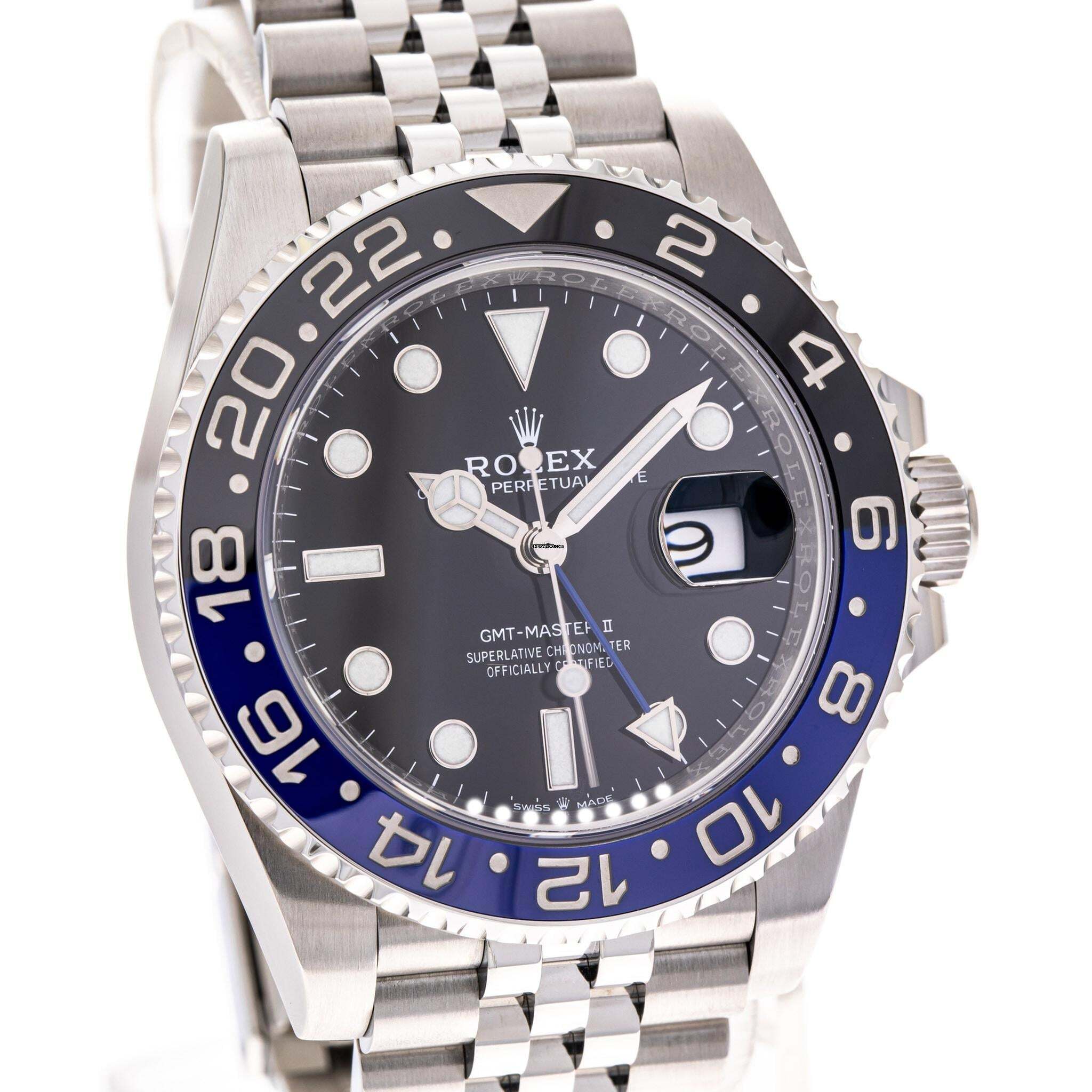 Thumbnail von Rolex GMT-Master II Batgirl – 126710BLNR – like NEW – 08/2020 Full Set