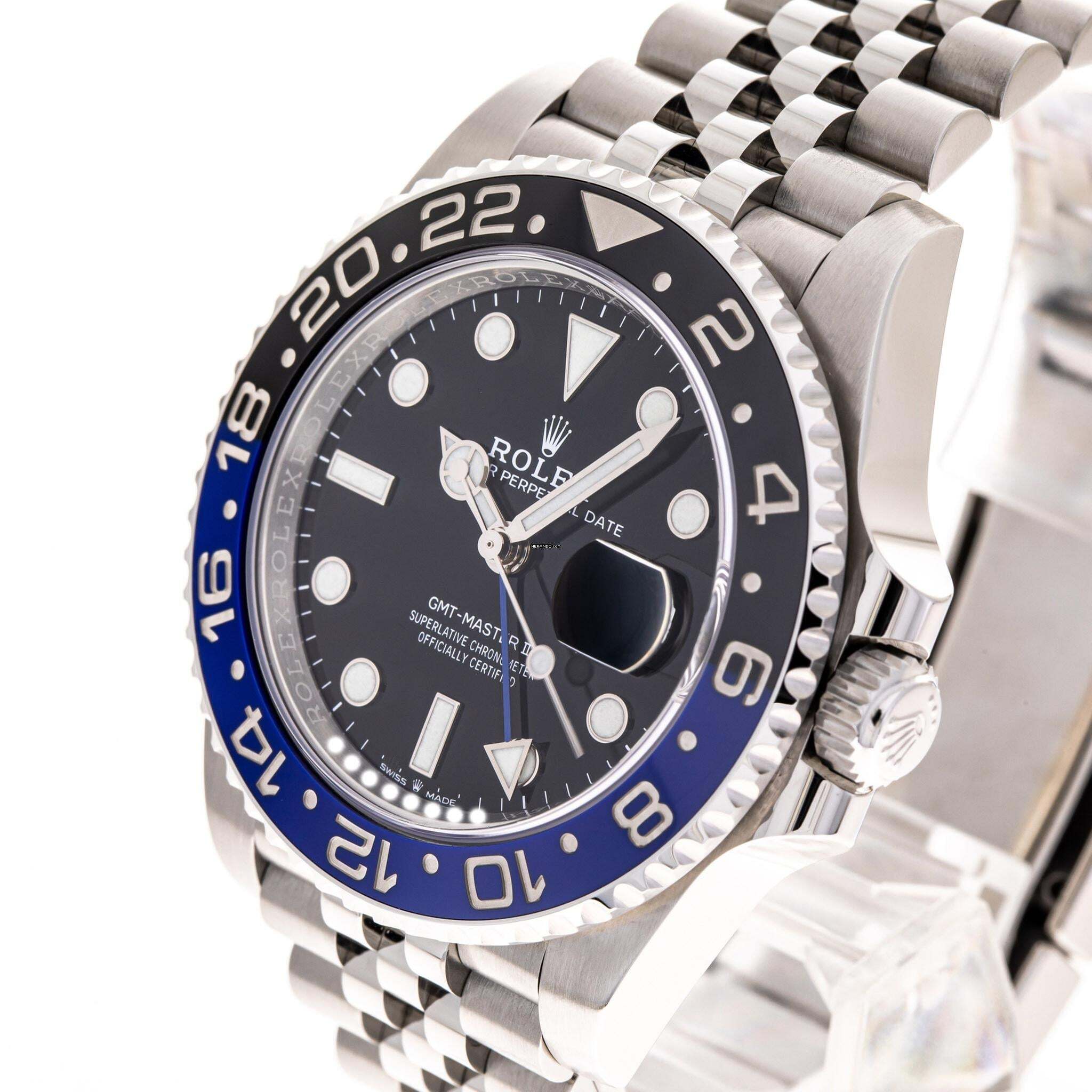 Thumbnail von Rolex GMT-Master II Batgirl – 126710BLNR – like NEW – 08/2020 Full Set