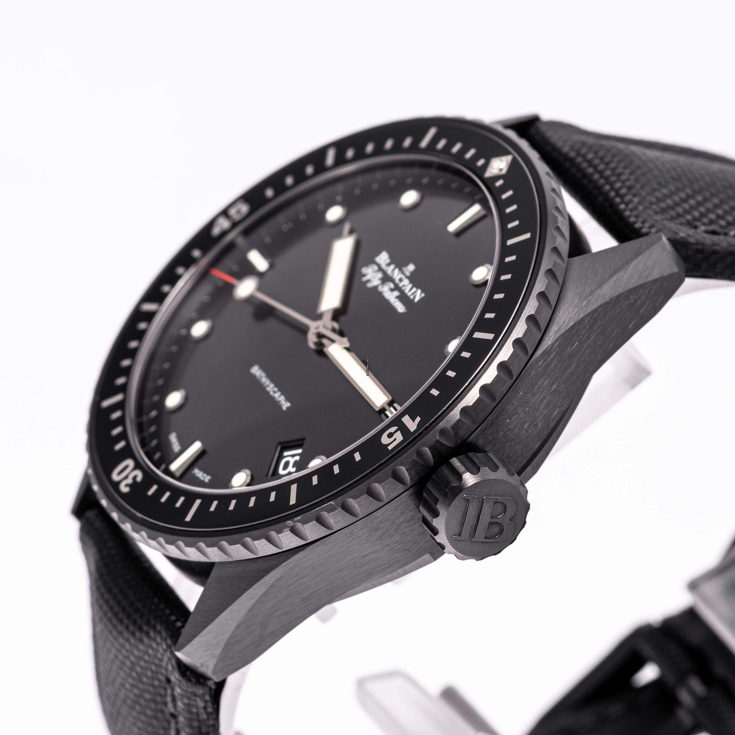 Thumbnail von Blancpain Fifty Fathoms Bathyscaphe 43 – 5000-0130-B52A – Good Condition – 12/2023 Full Set