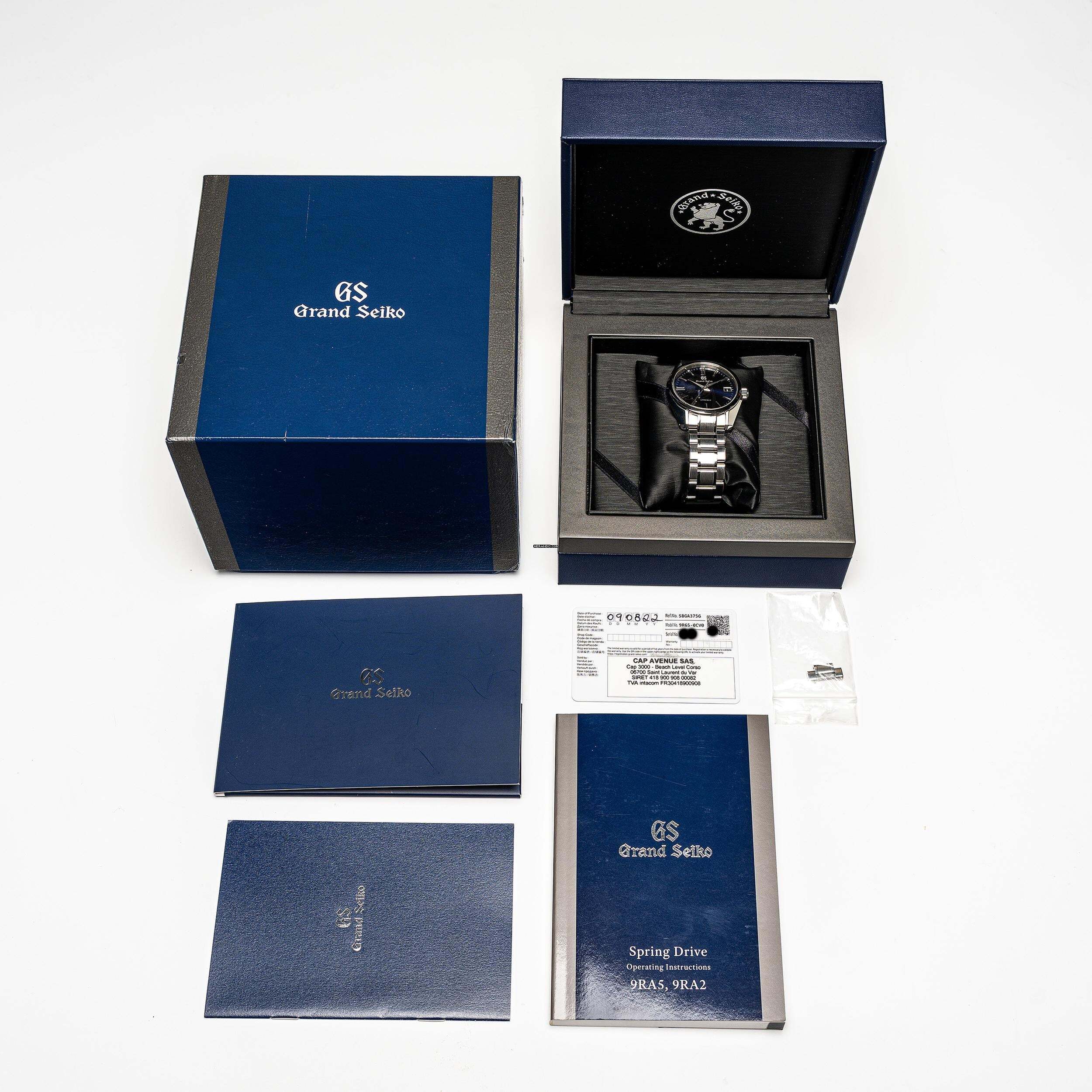 Thumbnail von Grand Seiko Heritage Collection Spring Drive 40 – SBGA375 – like NEW – 08/2022 Full Set