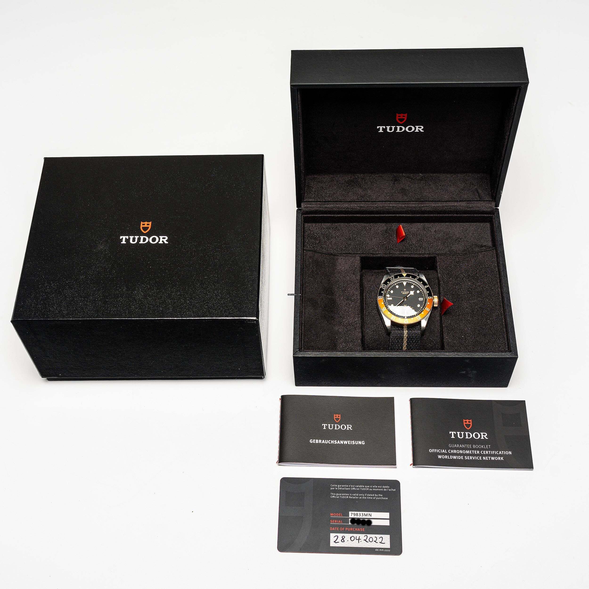 Thumbnail von Tudor Black Bay GMT Steel Gold 41 – 79833MN – like NEW– 04/2022 Full Set