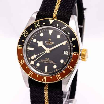  Tudor Black Bay GMT Steel Gold 41 – 79833MN – like NEW– 04/2022 Full Set 