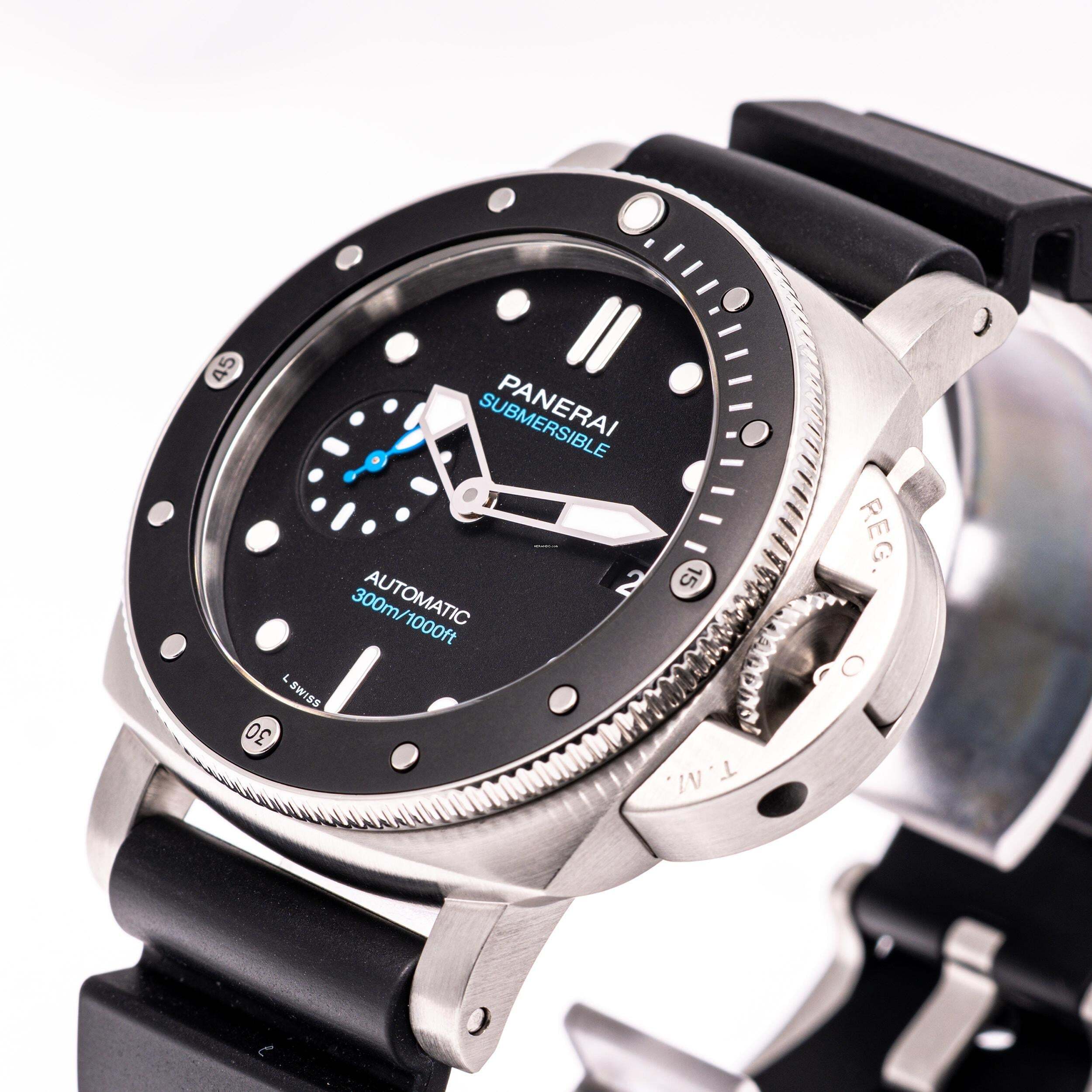 Thumbnail von Panerai Submersible 42mm – PAM 02683– like NEW – 09/2023 Full Set