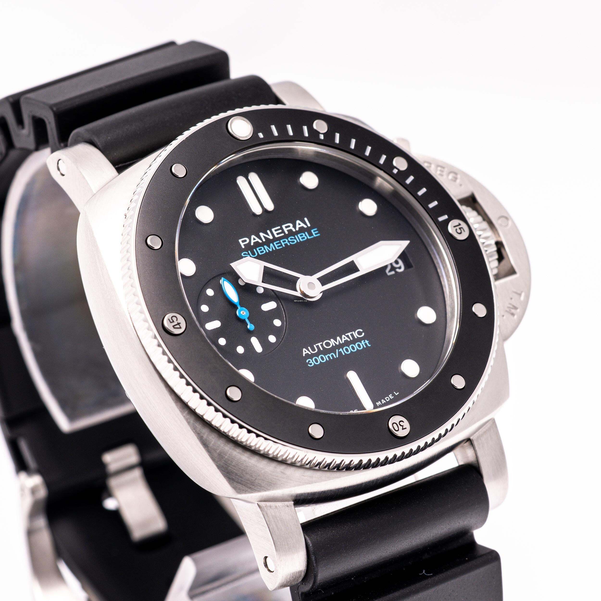 Thumbnail von Panerai Submersible 42mm – PAM 02683– like NEW – 09/2023 Full Set
