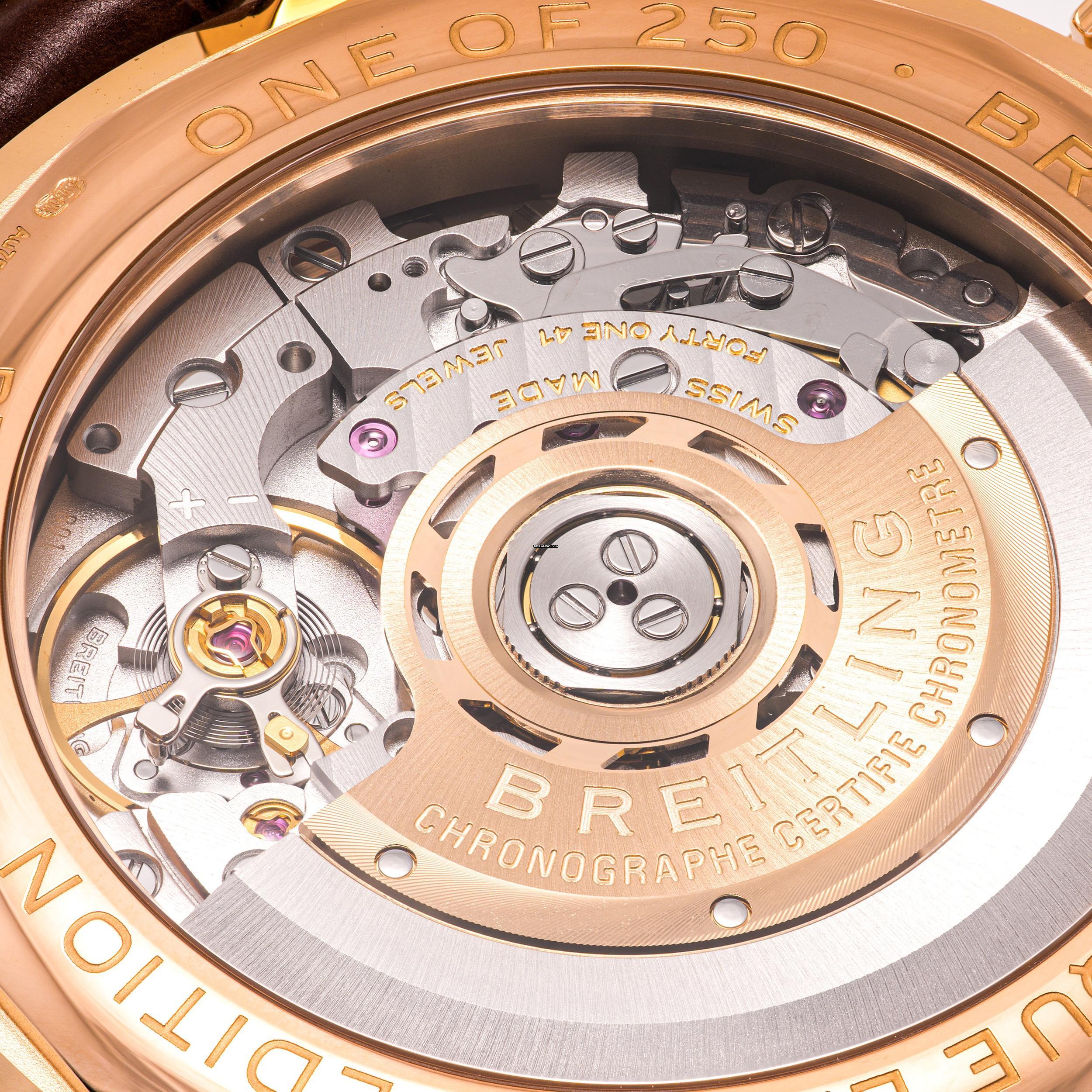 Thumbnail von Breitling Premier B01 Chrono 42 Rosegold – RB0118371G1P2 – like NEW – 06/2024 Full Set