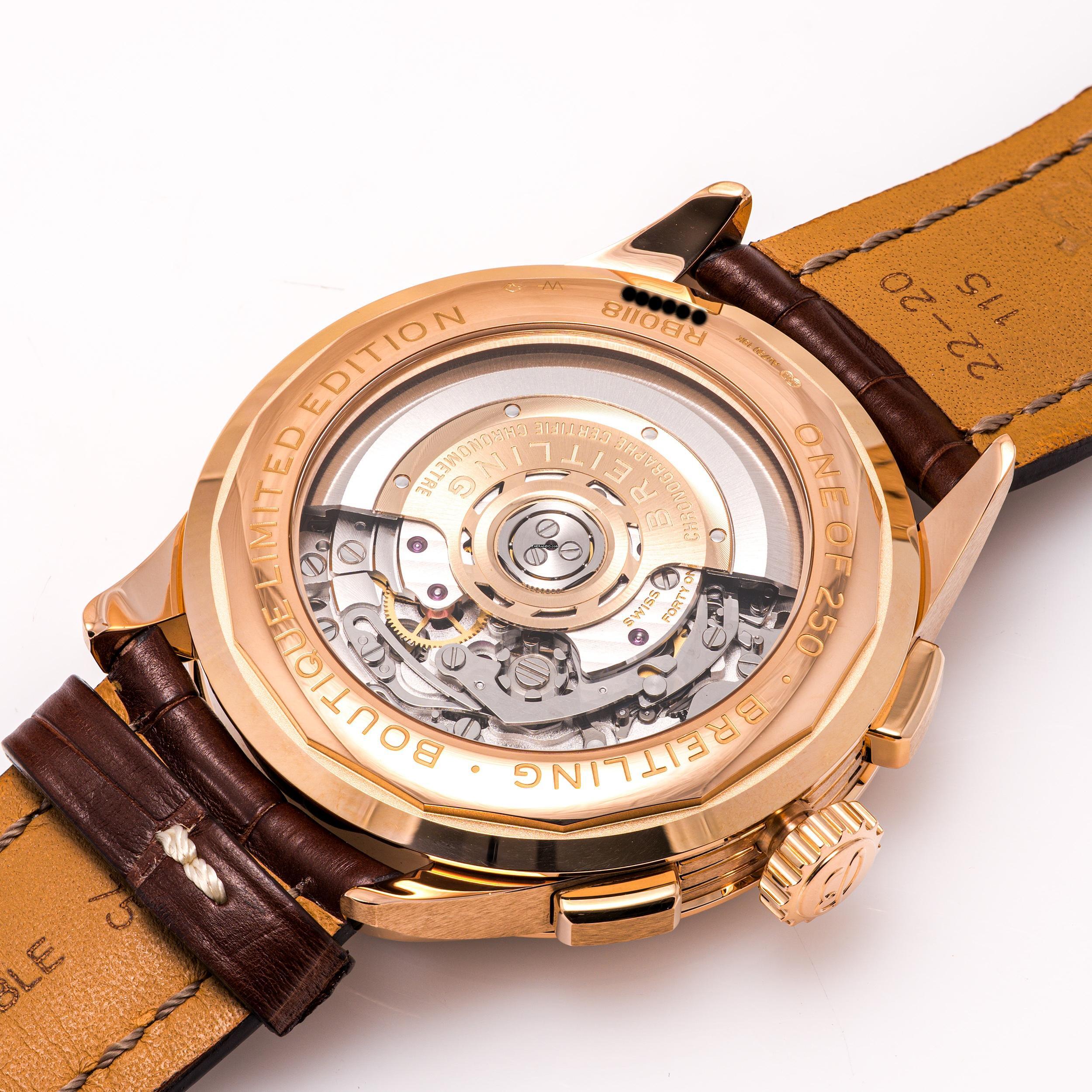 Thumbnail von Breitling Premier B01 Chrono 42 Rosegold – RB0118371G1P2 – like NEW – 06/2024 Full Set