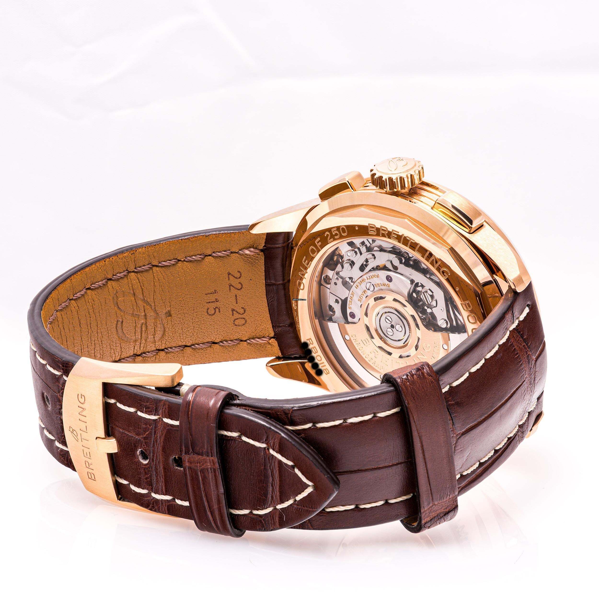 Thumbnail von Breitling Premier B01 Chrono 42 Rosegold – RB0118371G1P2 – like NEW – 06/2024 Full Set