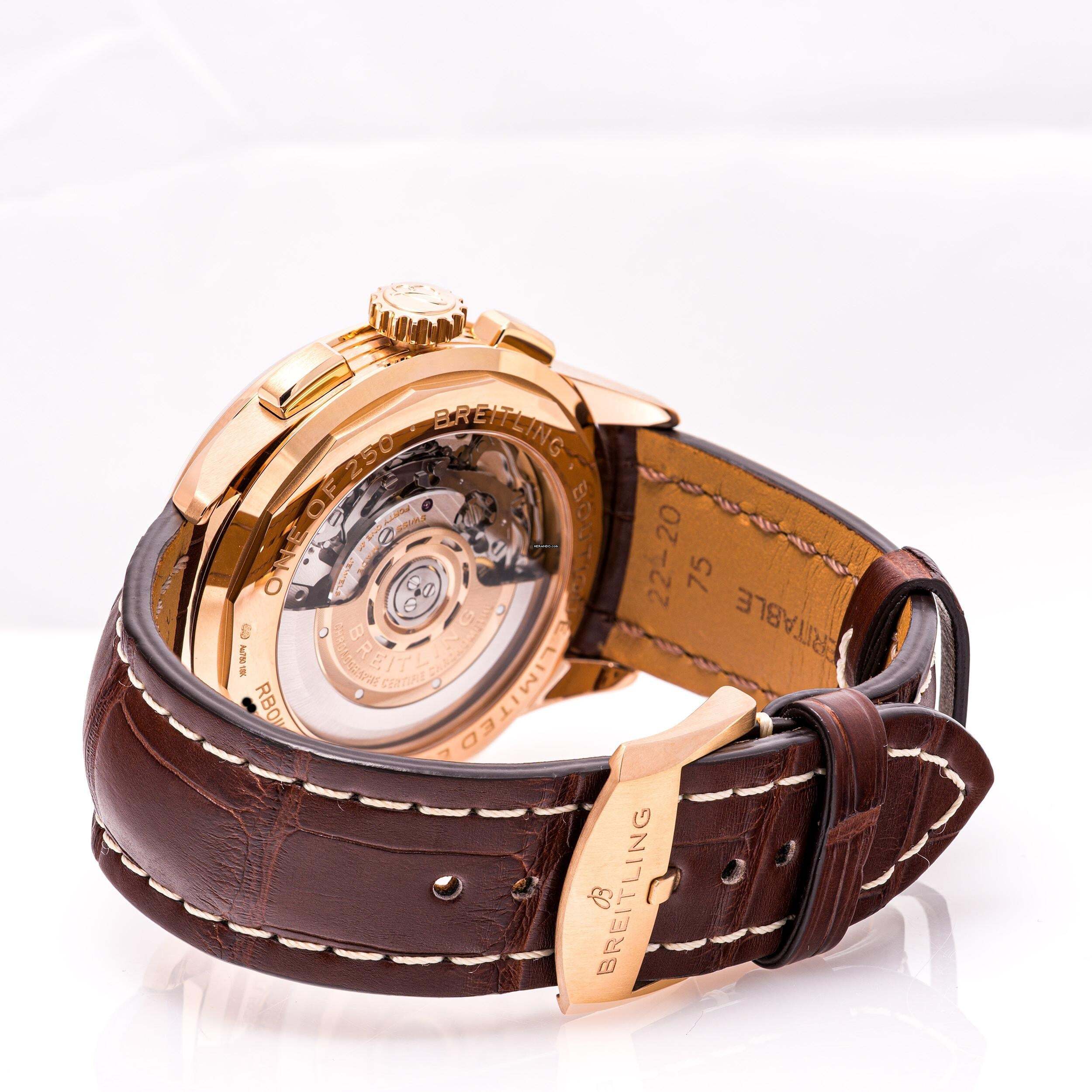 Thumbnail von Breitling Premier B01 Chrono 42 Rosegold – RB0118371G1P2 – like NEW – 06/2024 Full Set