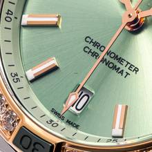 Thumbnail von Breitling Chronomat 38 Gold Diamond Green – U17356531L1S1 – like NEW – 02/2023 Full Set