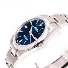 Thumbnail von Rolex Oyster Perpetual 39 Blue – 114300 – like NEW – 12/2018 Full Set Lc100
