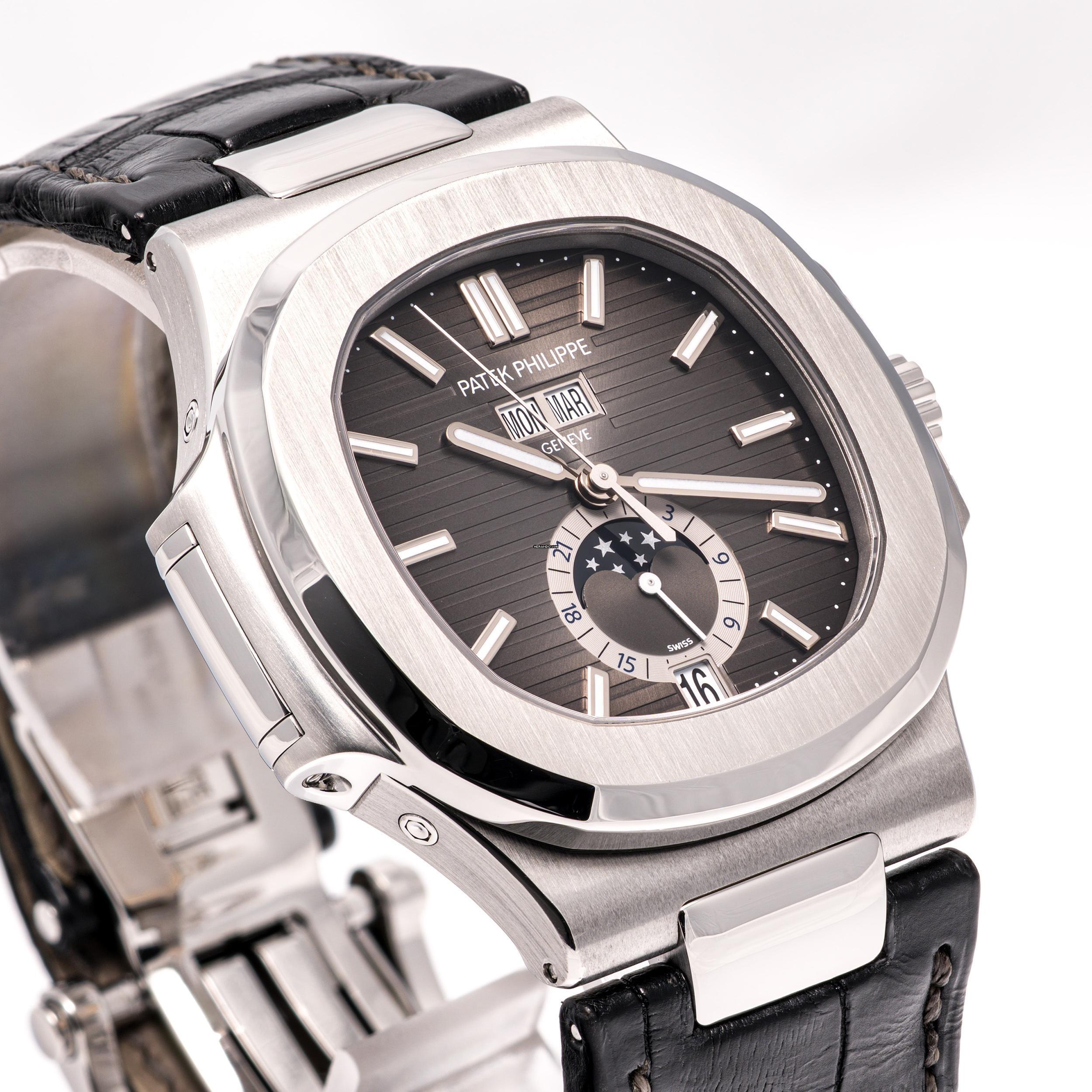 Thumbnail von Patek Philippe Nautilus Annual Calendar – 5726A-001 – like NEW – 07/2019 Full Set