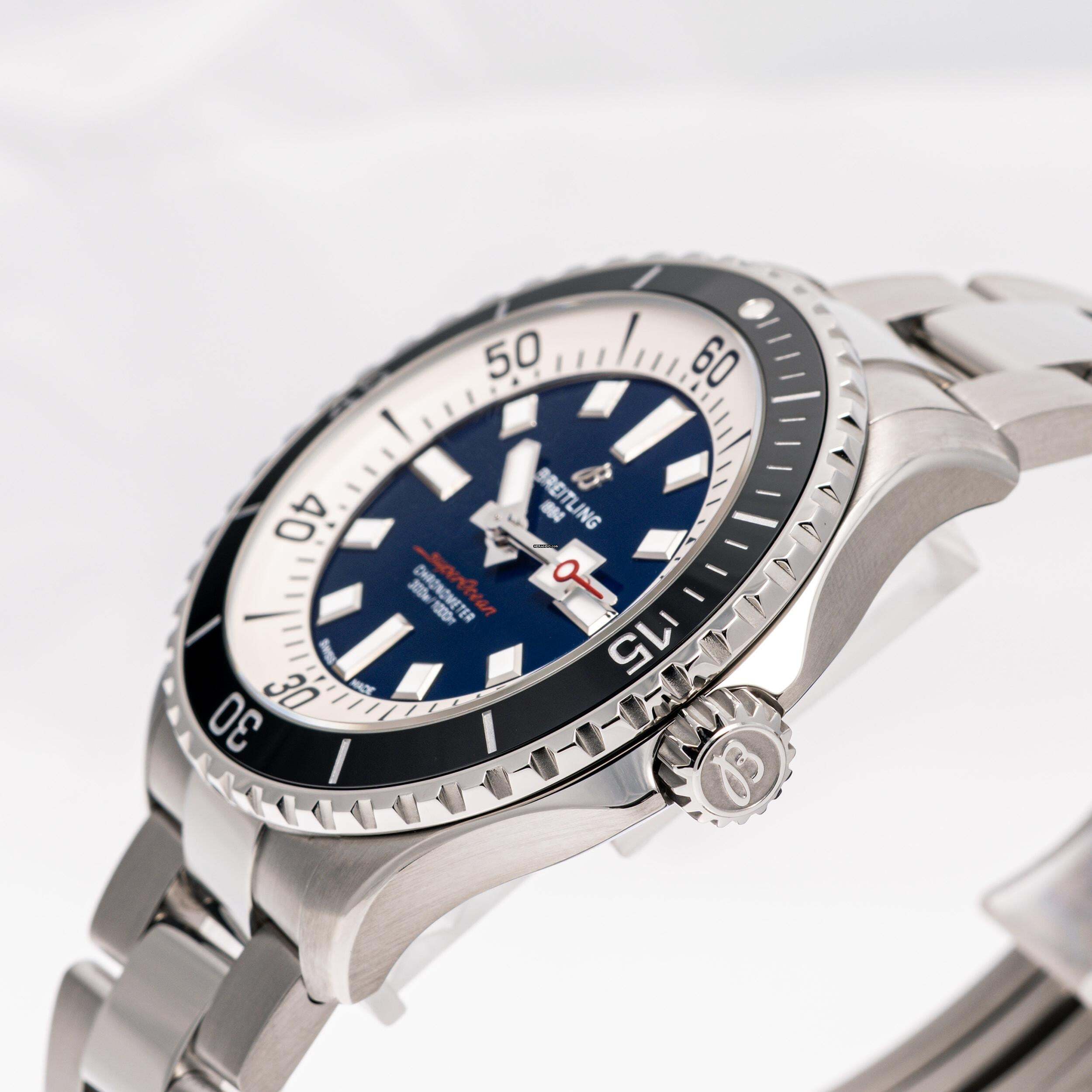 Thumbnail von Breitling Superocean 44 Automatic 44 Blue – A17376211C1A1 – like NEW – 03/2023 Full Set