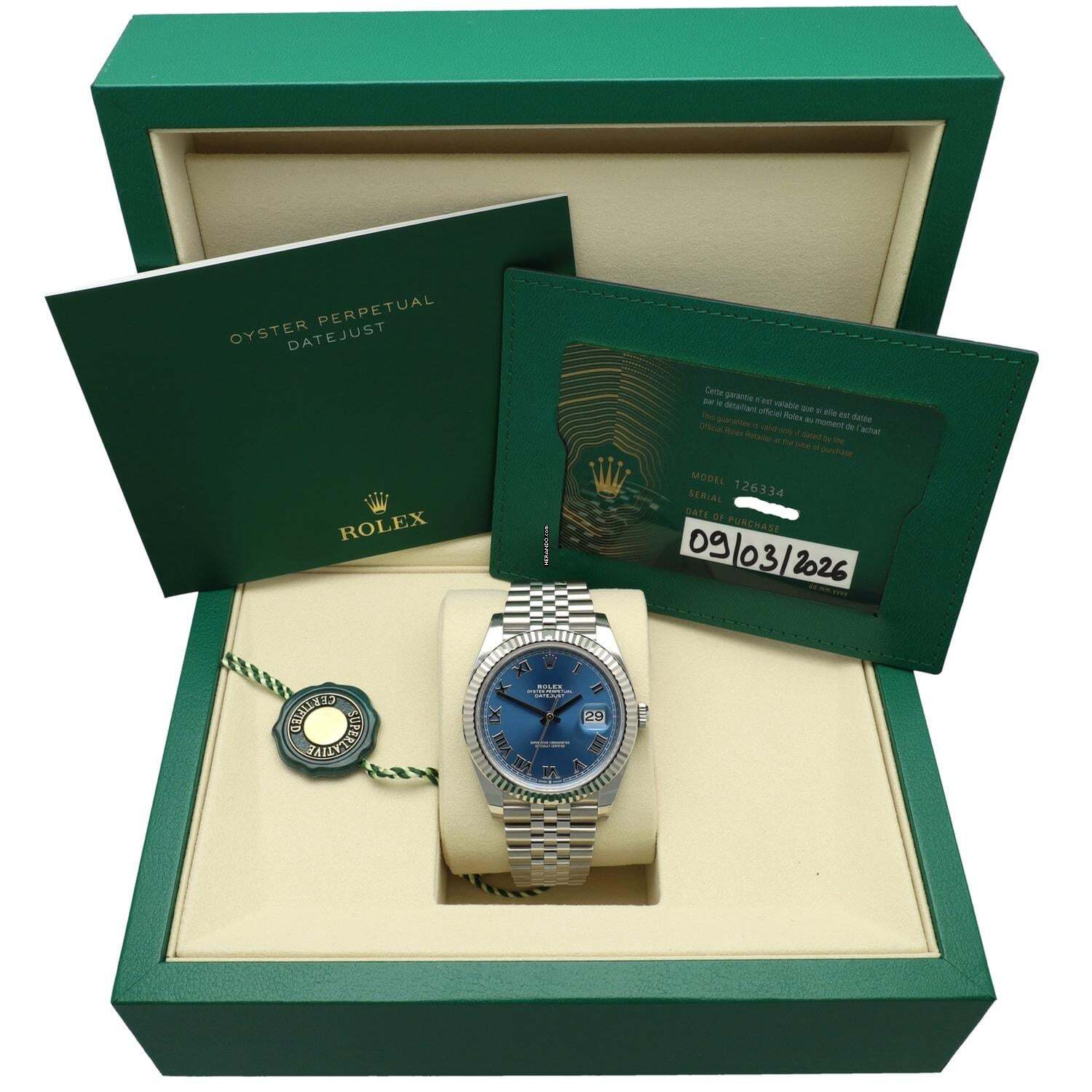 Thumbnail von Rolex Datejust 41 Azzuro/Blue Jubilee NEW 2026 Ref. 126334