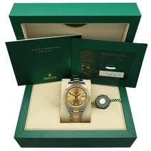 Thumbnail von Rolex Datejust 41 Champagne/Diamond Index Ref. 126333 Serviced