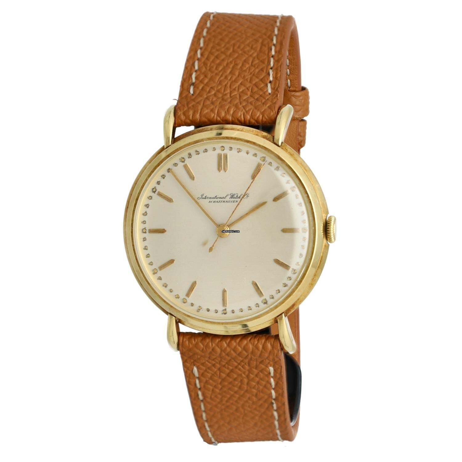  IWC Schaffhaussen Jumbo 18K Calibre 89 Manual Winding 