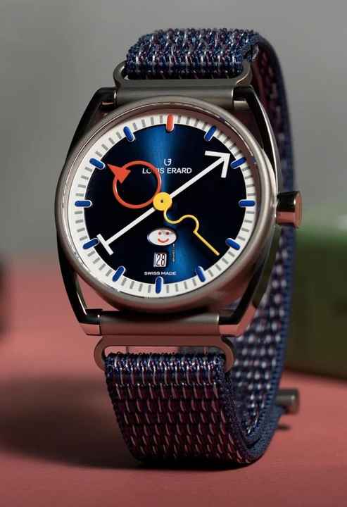  Louis Erard Alain Silberstein Smile-Day Blue 