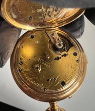 Thumbnail von Krackauer Taschenuhr 750er Gelbgold Repetition