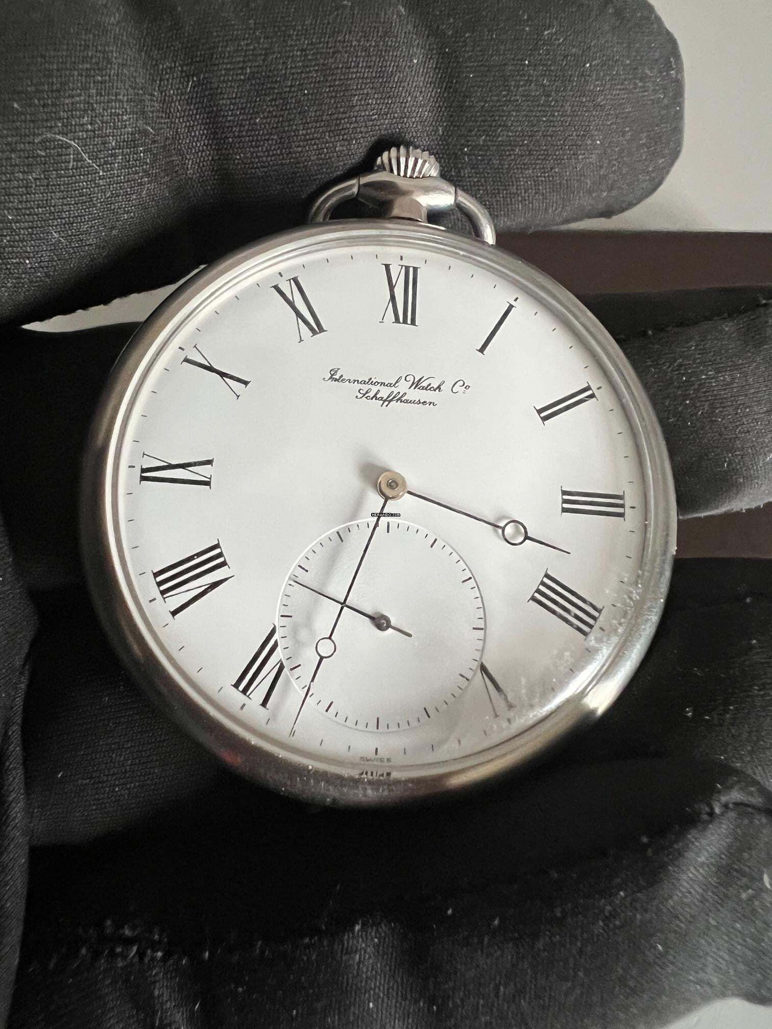 Thumbnail von IWC Pocket Watch Taschenuhr Edelstahl mit Box