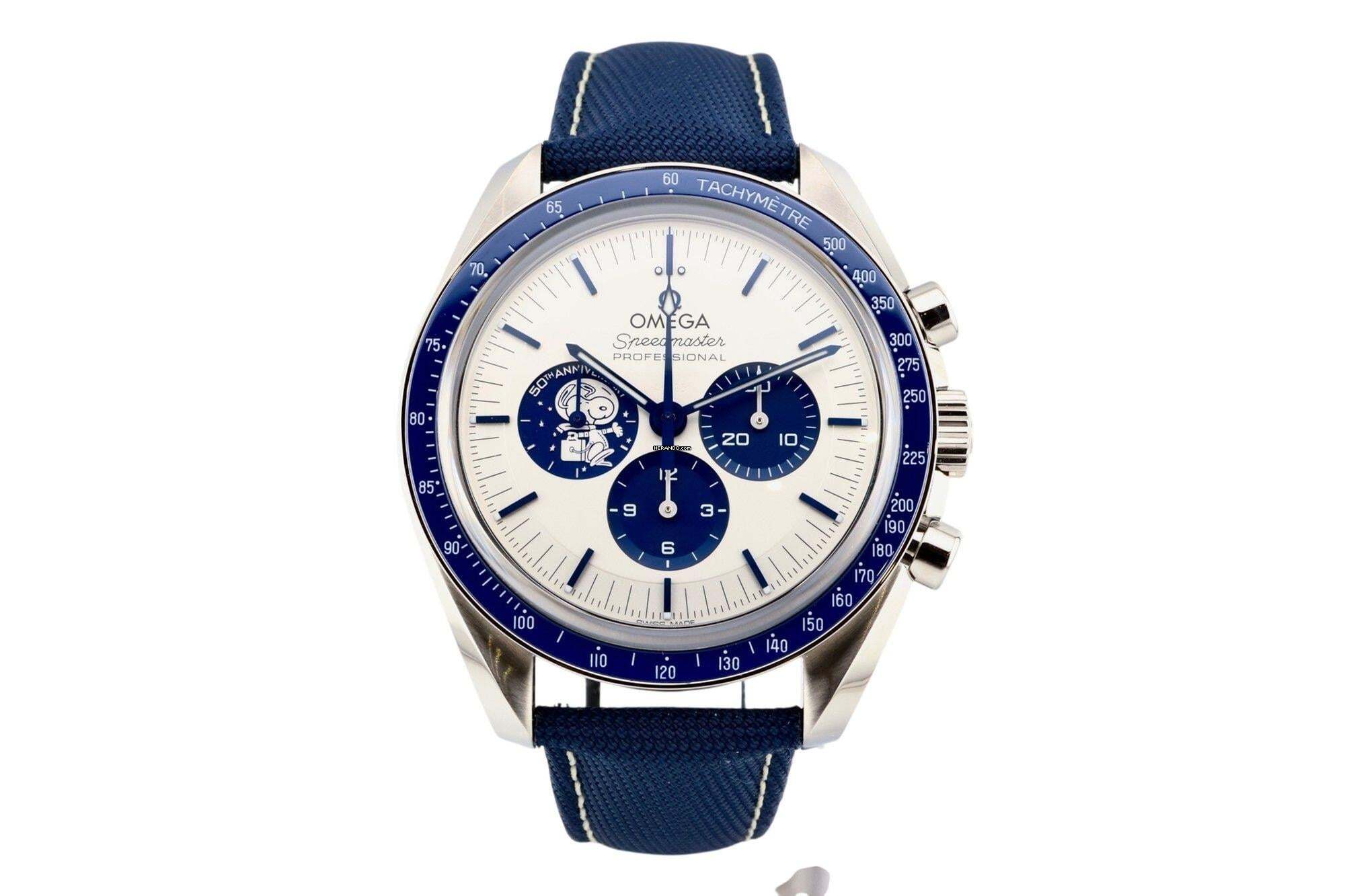  Omega Speedmaster Professional Moonwatch Apollo 13 50th Anniversary Snoopy - 310.32.42.50.02.001 2025 