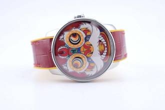 Thumbnail von Lucky Harvey Red Lion Dance Moving Eye - ungetragen - Box+Papiere Red Lion 2025