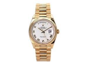 Thumbnail von Rolex Day-Date 36 Gelbgold Ref. 128238 Weiss
