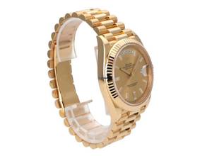 Thumbnail von Rolex Day-Date 40 Gelbgold Ref. 228238 Champagner Diamant