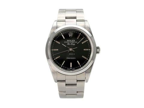 Rolex Air King Oyster Air-King 34 14000M Schwarz