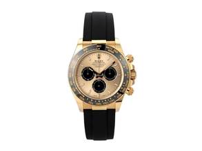 Thumbnail von Rolex Daytona Gelbgold / Oysterflex Ref. 126518LN Champagner