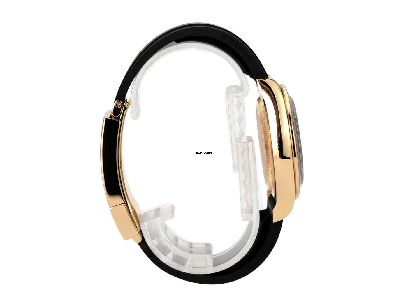 Thumbnail von Rolex Daytona Gelbgold / Oysterflex Ref. 126518LN Champagner