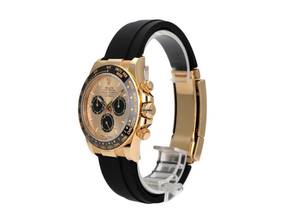 Thumbnail von Rolex Daytona Gelbgold / Oysterflex Ref. 126518LN Champagner