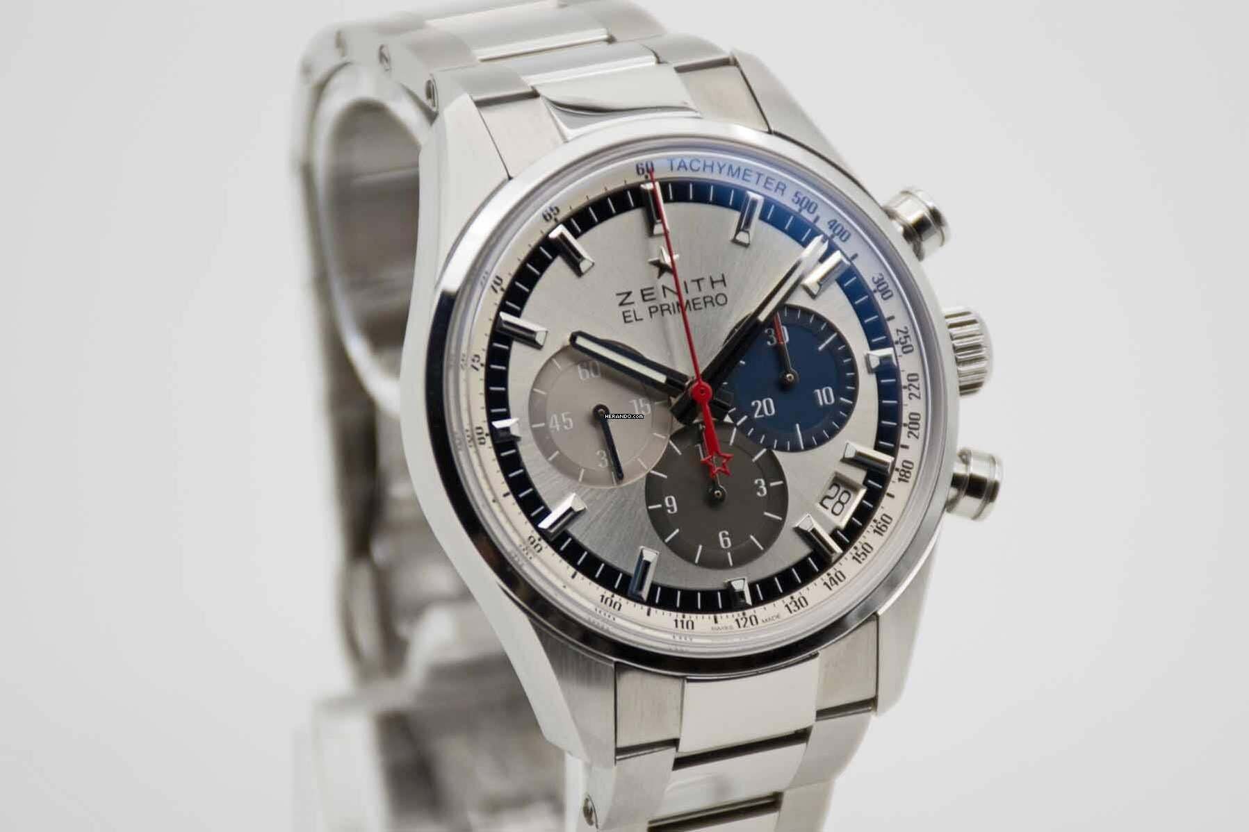 Thumbnail von Zenith El Primero Chronomaster Original 1969 perfektes Fullset mit Erstkaufrechnung aus 2021