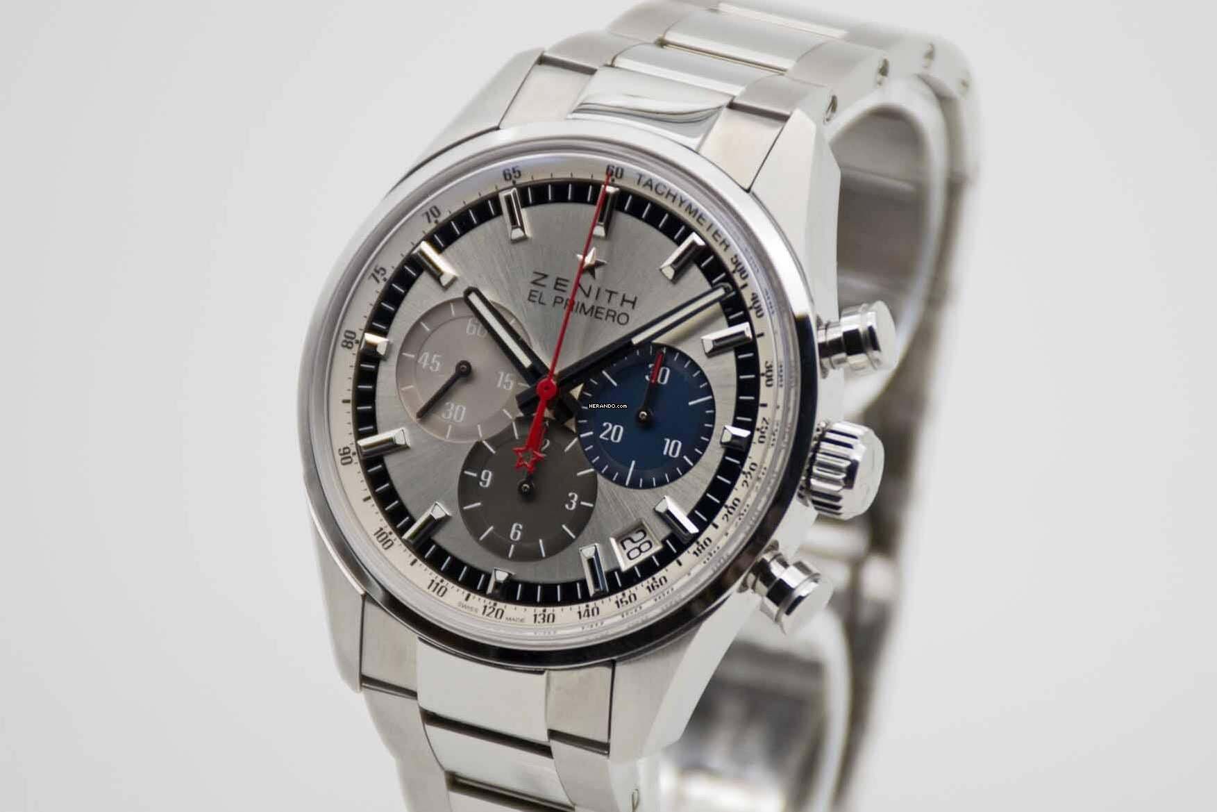 Thumbnail von Zenith El Primero Chronomaster Original 1969 perfektes Fullset mit Erstkaufrechnung aus 2021