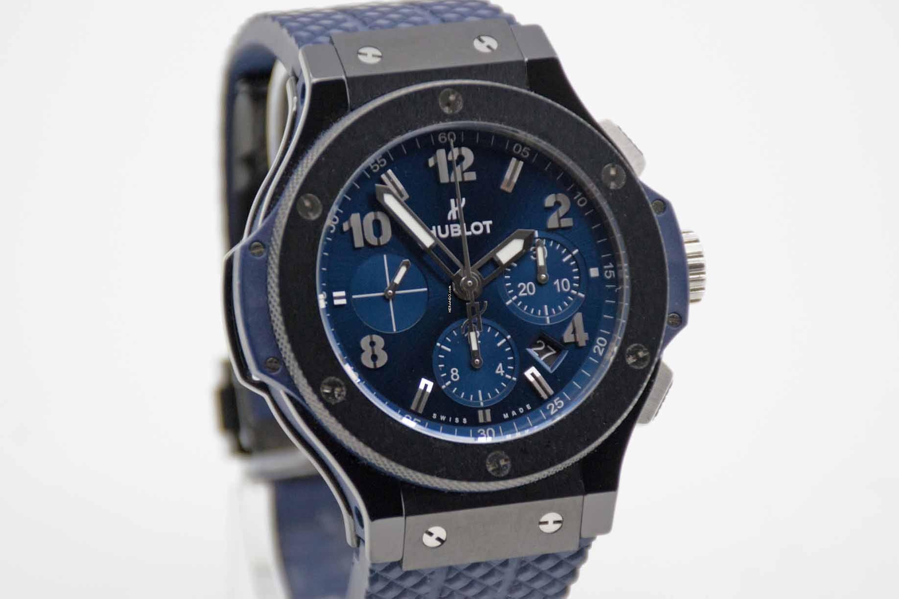 Thumbnail von Hublot Big Bang 44 mm Original Blue 301.CM.710.RX perfektes Fullset aus 2023