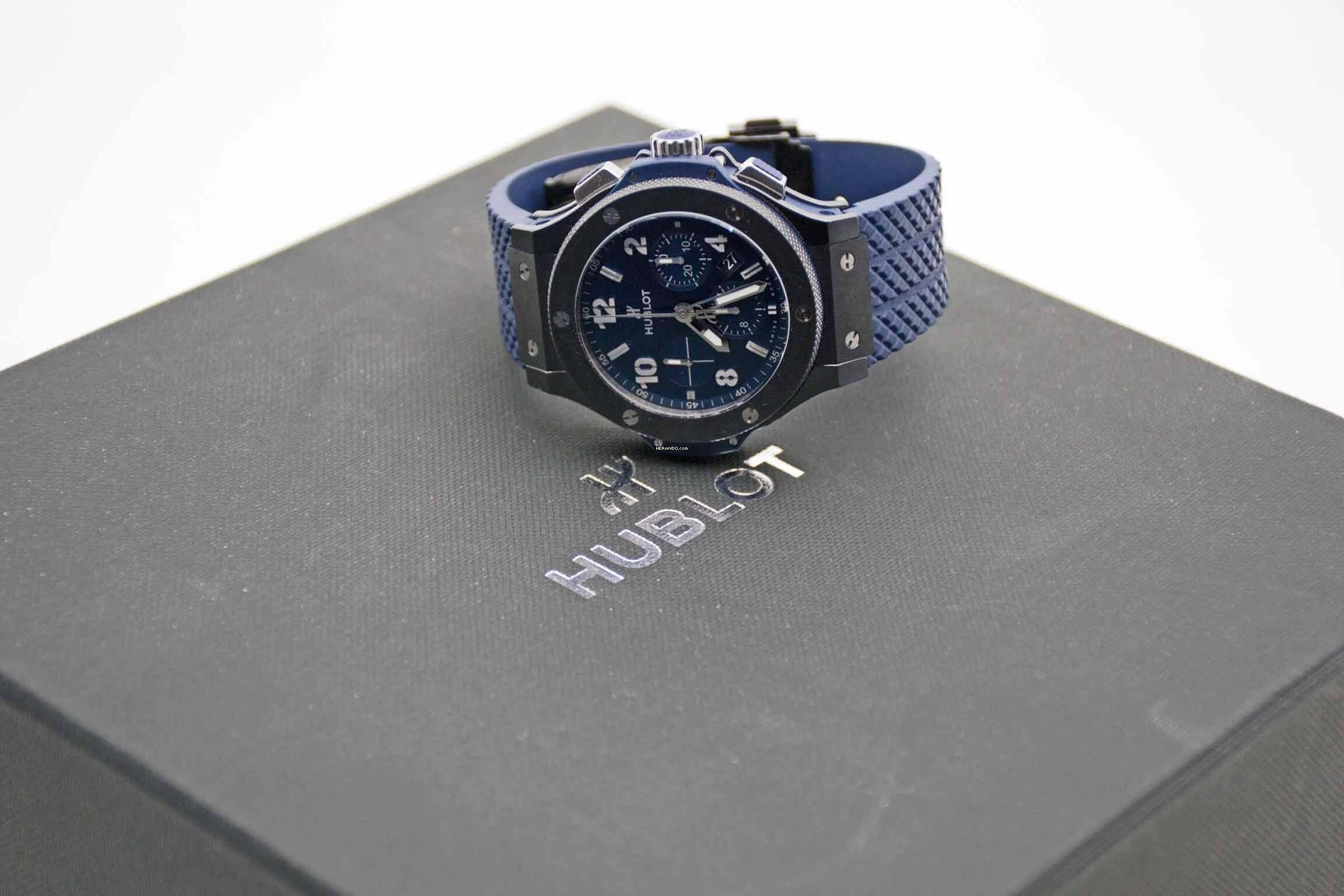 Thumbnail von Hublot Big Bang 44 mm Original Blue 301.CM.710.RX perfektes Fullset aus 2023