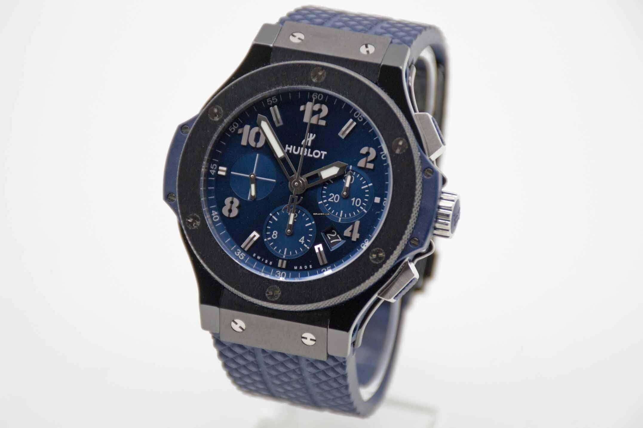 Thumbnail von Hublot Big Bang 44 mm Original Blue 301.CM.710.RX perfektes Fullset aus 2023
