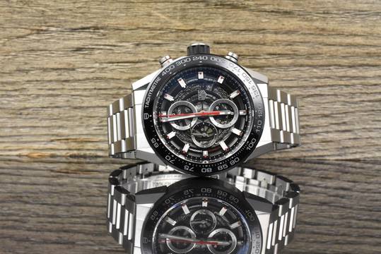 TAG Heuer Carrera Calibre HEUER 01 Skeleton Automatik CAR2A1W B&P