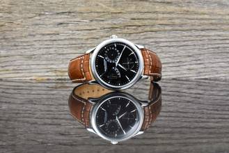 Thumbnail von Jaeger-LeCoultre Master Control Reserve De Marche Black Dial - Automatik - Vintage