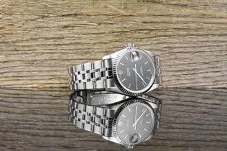 Thumbnail von Tudor Prince Date 74034 NOS / UNGETRAGEN Black Dial - Full Set 2002