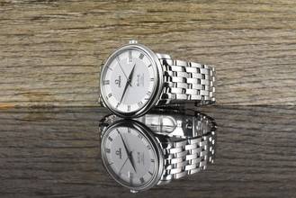 Thumbnail von Omega De Ville Prestige Co Axial 37MM Silver Dial - Automatik - 2012