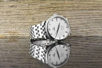 Thumbnail von Omega De Ville Prestige Co Axial 37MM Silver Dial - Automatik - 2012