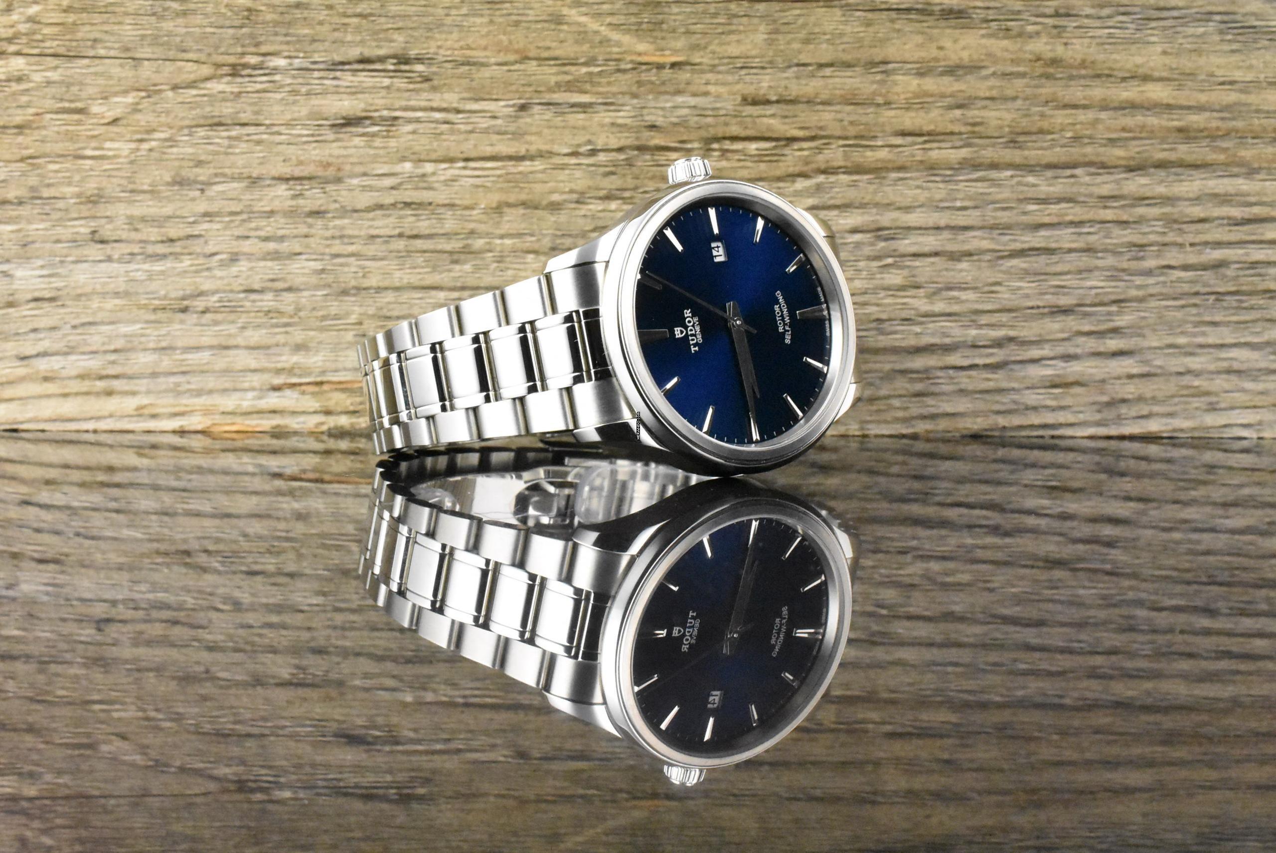 Thumbnail von Tudor Style Blue 41 Automatik - 2021 Full Set