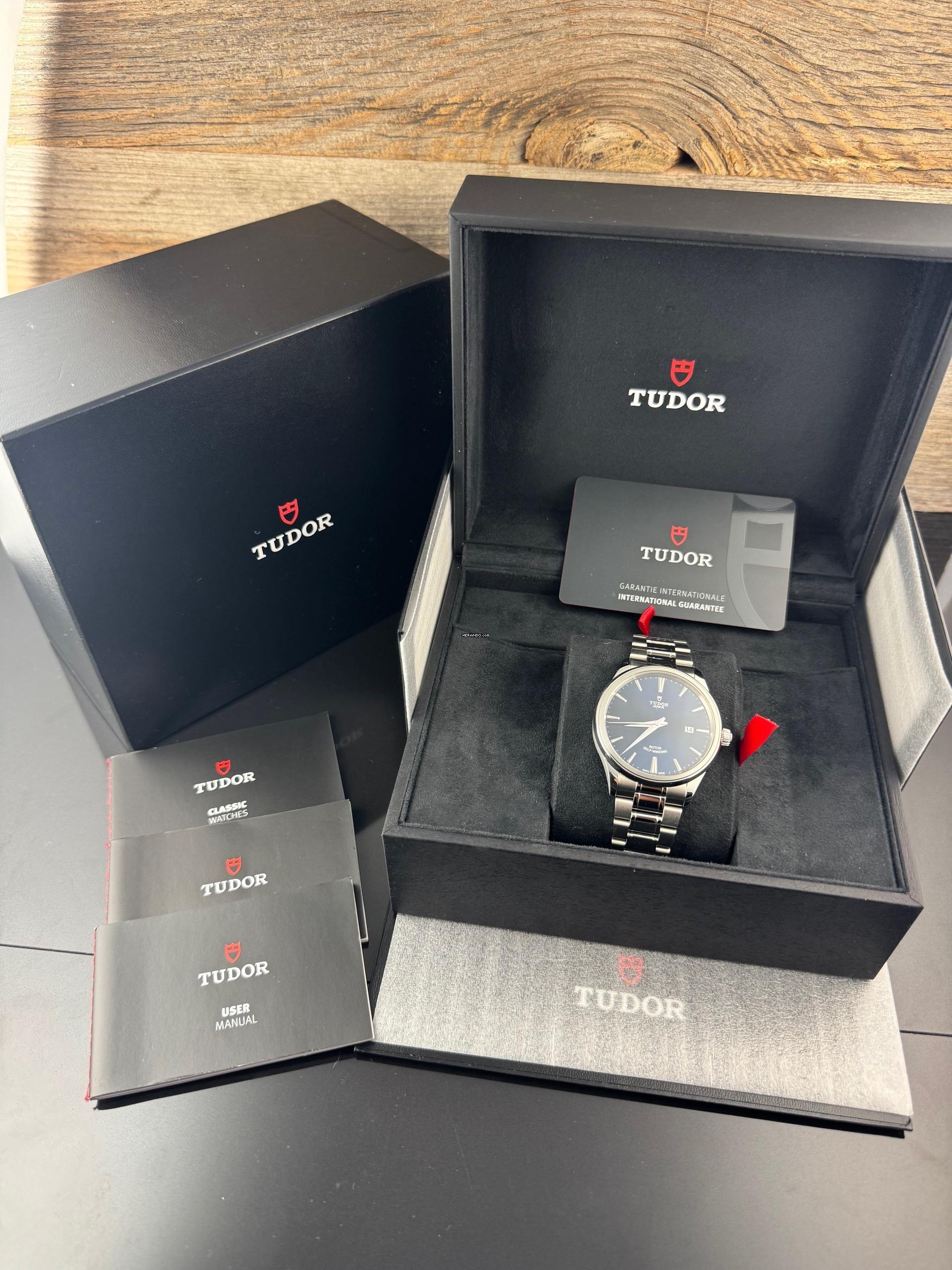 Thumbnail von Tudor Style Blue 41 Automatik - 2021 Full Set