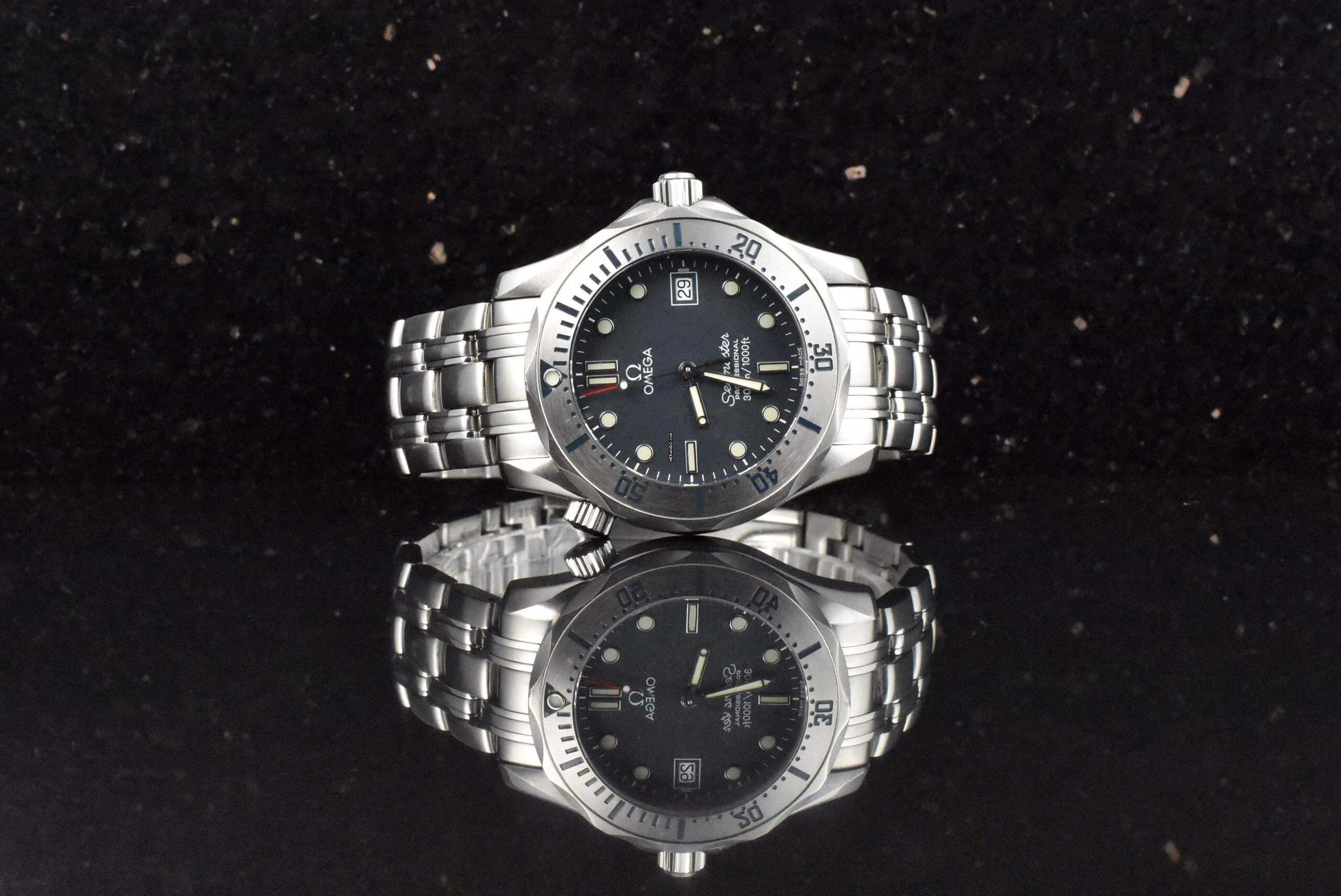  Omega Seamaster Diver 300 M Quarz 36MM 2260.50 Special Edition Gray Dial - Vintage 