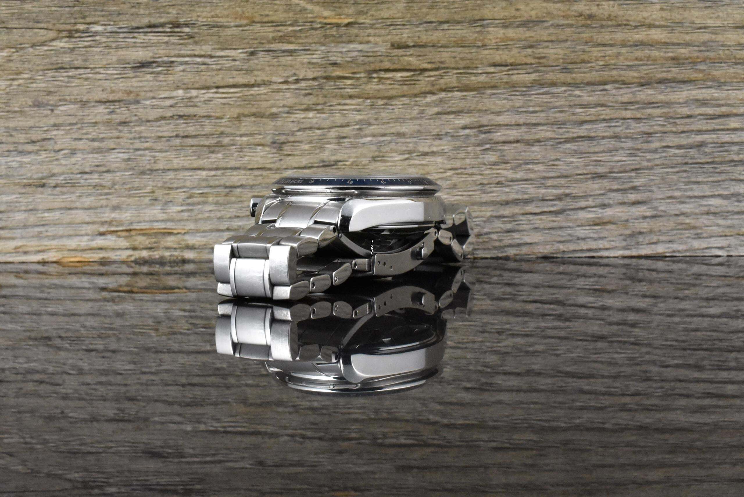 Thumbnail von Omega Speedmaster Date 321280 Blue Dail Chronograph Automatik