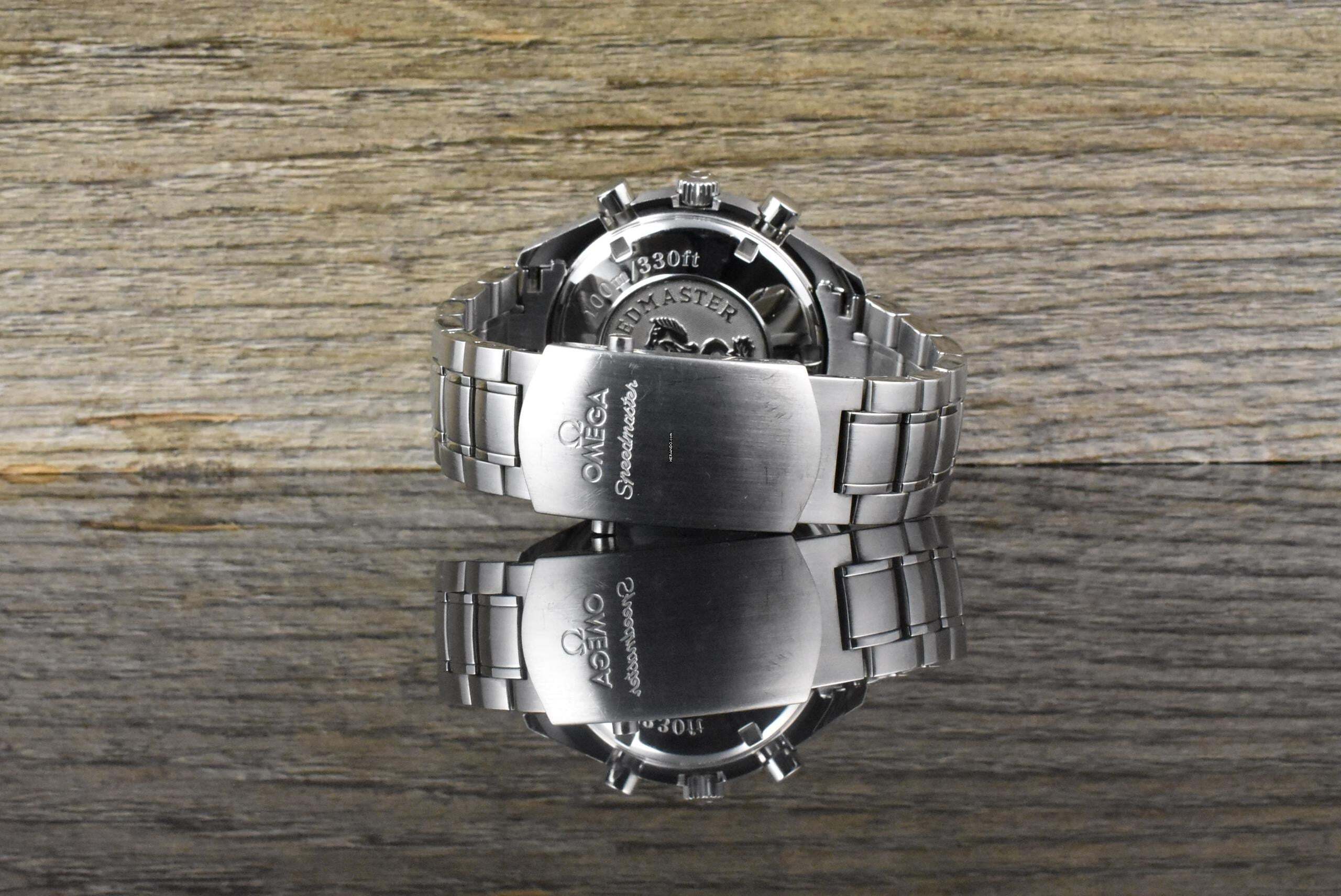 Thumbnail von Omega Speedmaster Date 321280 Blue Dail Chronograph Automatik