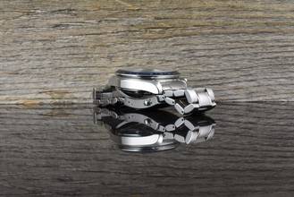 Thumbnail von Omega Speedmaster Date 321280 Blue Dail Chronograph Automatik